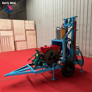 High Speed <strong>100M</strong> 200M 250M Water Well Drilling and Rig Machine Portable Water Well <strong>Drill</strong> Rig