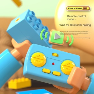 9656 Educational Power Toys Large Grain <strong>Variable</strong> Gear Building Blocks Swipe Card <strong>Programming</strong> Remote Control Motor New Plastic - Product Image 3