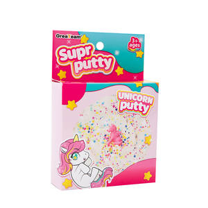 Nhà Máy Bán Buôn DIY Supr Set <span class=keywords><strong>Putty</strong></span>-Unicorn Phụ Kiện Màu Trắng Không Độc Hại Không Khô Suy Nghĩ Supr <span class=keywords><strong>Putty</strong></span> Đồ Chơi Cho Trẻ Em - Product Image 3