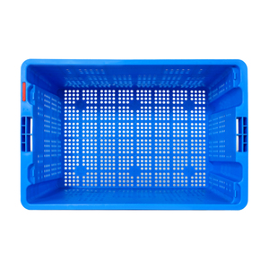 Food Moving Crate Plastic Basket Vegetable Storage Crate Stackable <strong>Nesting</strong> <strong>Container</strong> - Product Image 3