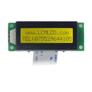 Mini 16 Pin 1602 Punkte Matrix Zeichen Anzeige 8-Bit parallel stn monochrome LCD-Modul