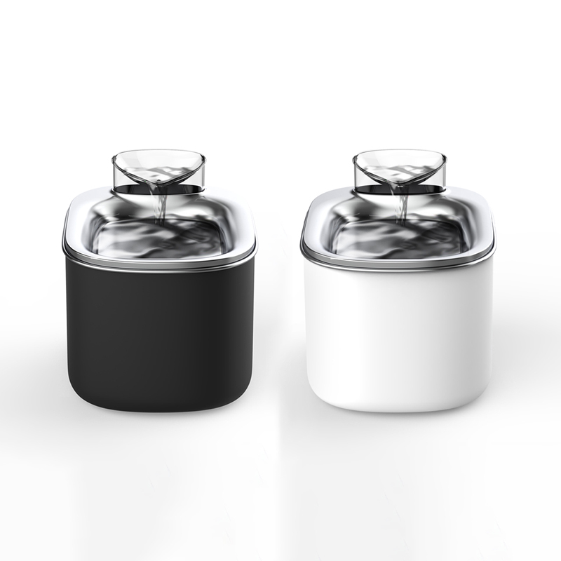 Plateau en acier inoxydable blanc ou noir