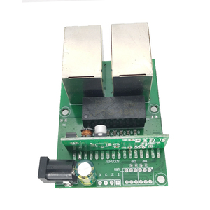 4 puertos Panel de Control de módulo interruptor TCP IP de red Lan Servidor Web RJ45 Puerto vethernet interruptor pcb