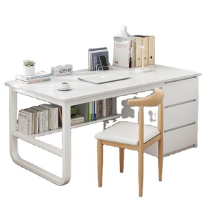 Modern Home <strong>Computer</strong> <strong>Desk</strong> With Storage Tables Wooden Design - Product Image 2