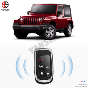 Çinko alaşım araba anahtar kapağı kılıfı kabuk anahtarlık aksesuarları için Jeep Grand Cherokee pusula WK2 KL Wrangler JK Renegade komutanı - Product Image 6