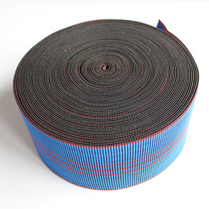 红日纺织定制工厂价格网带绿色46毫米松紧绳椅子和沙发松紧带 - Product Image 2