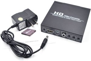 SCART RGB Video HDMI convertidor de Audio de 3,5mm de Audio Coaxial Extractor fuera amigo de vídeo NTSC Scaler 1080P 720P para televisión - Product Image 5