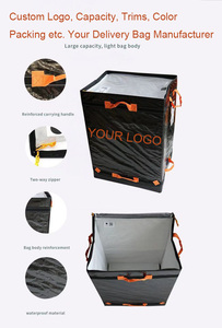 Túi giao hàng lớn, có thể tái sử dụng, gấp gọn được, dùng cho dịch vụ chuyển phát nhanh, phân loại hàng hóa, túi nhựa lớn dùng cho giao hàng - Product Image 5