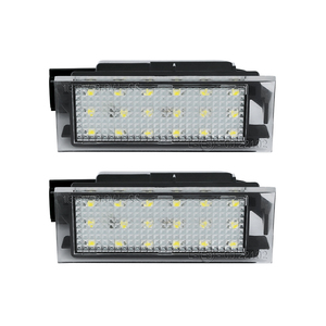 Renault Vel Satis用LEDナンバープレートライト2005.04-2009 Twingo II 2007-2014 Clio III 2005-2014 Clio IV 2012 ~ Espspace IV 2002 ~ - Product Image 5