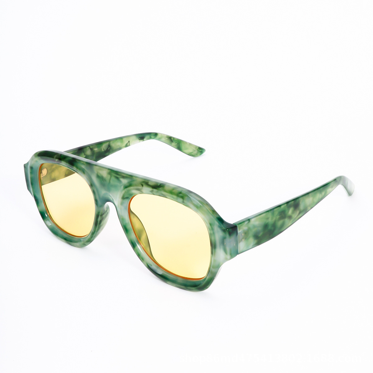 Cornice verde-gialla