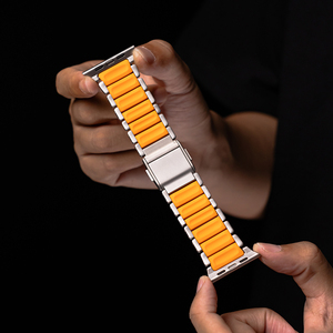 Роскошный новый титановый ремешок для Apple <span class=keywords><strong>Watch</strong></span> Ultra, магнитный ремешок с застежкой для IWatch Series S11 10 9SE 8 7 6 46 49 мм - Product Image 3