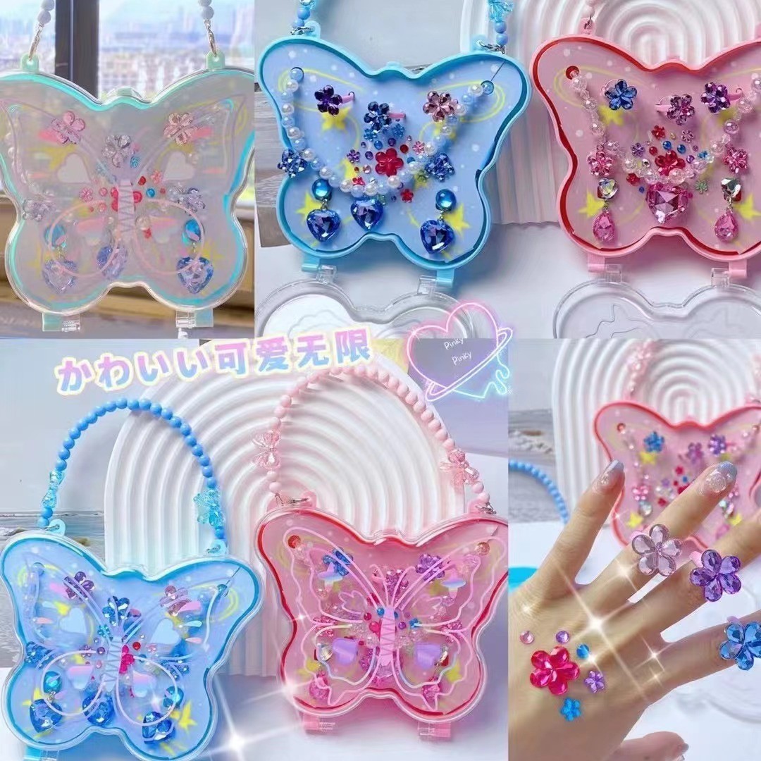 Coffret cadeau papillon - couleurs aléatoires