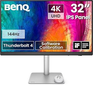 BenQ pd3226g 32inch 4K UHD 144hz màn hình cho các nhà thiết kế, matte Bảng điều chỉnh, chiều cao có thể điều chỉnh - Product Image 6