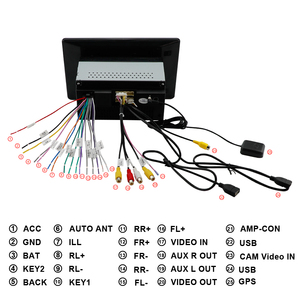10.1 Inch <strong>Android</strong> 10.0 RAM 1G ROM 16G Universal Car GPS Multimedia 2din Radio with HD 180deg Rotatable Screen - Product Image 5