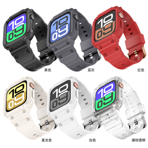 2025 yeni tasarım anti-sonbahar TPU saat kayışı Apple izle düz renk bant boyutları 42mm & 46mm S10 saat kayışı - Product Image 3