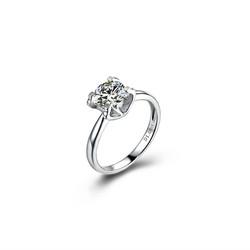 Bague moissanite 0,5CT