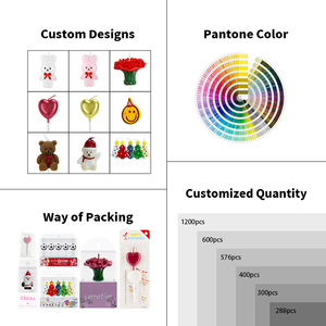 Bán buôn 3D Santa Claus hình giáng sinh Hạnh phúc bánh sinh nhật nến để trang trí - Product Image 6