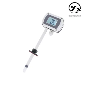 IP65保护插入型温湿度传感器，带发光二极管显示ABS材料定制OEM & ODM支持 - Product Image 4