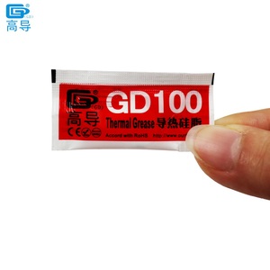 MB05 Net ağırlık 0.5 Gram beyaz GD100 Mini çanta ambalaj Lot başına 200 parça termal gres macun soğutucu bileşikler CPU soğutucu için - Product Image 3