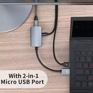 ULT-unite HDMI捕获c型音频视频电缆4K 60Hz HDMI至C型USB C母适配器，带DV 5v音频视频转换器 - Product Image 2