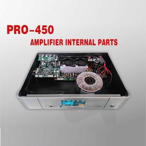 Amplificador de potencia de transformador de audio y video profesional DSP 450W con entrada/salida ARC - Product Image 4