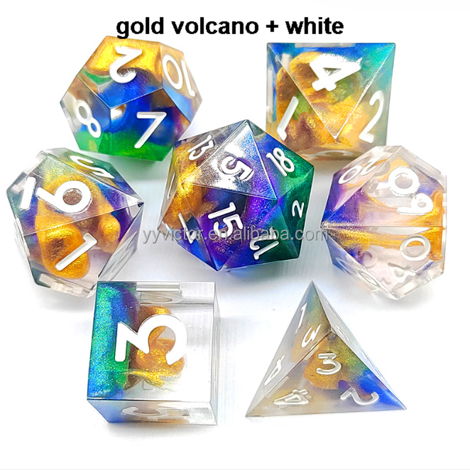 volcan doré + blanc