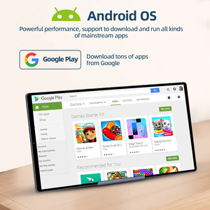 Giá thấp Android 12 Màn hình LCD 21.5 inch Pin điện Android TV Full HD LCD tương tác màn hình thông minh cho đi du lịch - Product Image 4