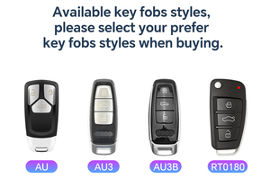Easyguard อะไหล่ระบบ Keyless Entry พอดีกับ Audi พร้อมรีโมตควบคุมแบบกดปุ่มและความสะดวกสบาย AU3การเข้าถึง - Product Image 4