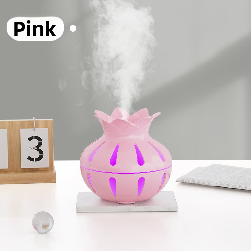 X12 lotus hollow humidifier-pink