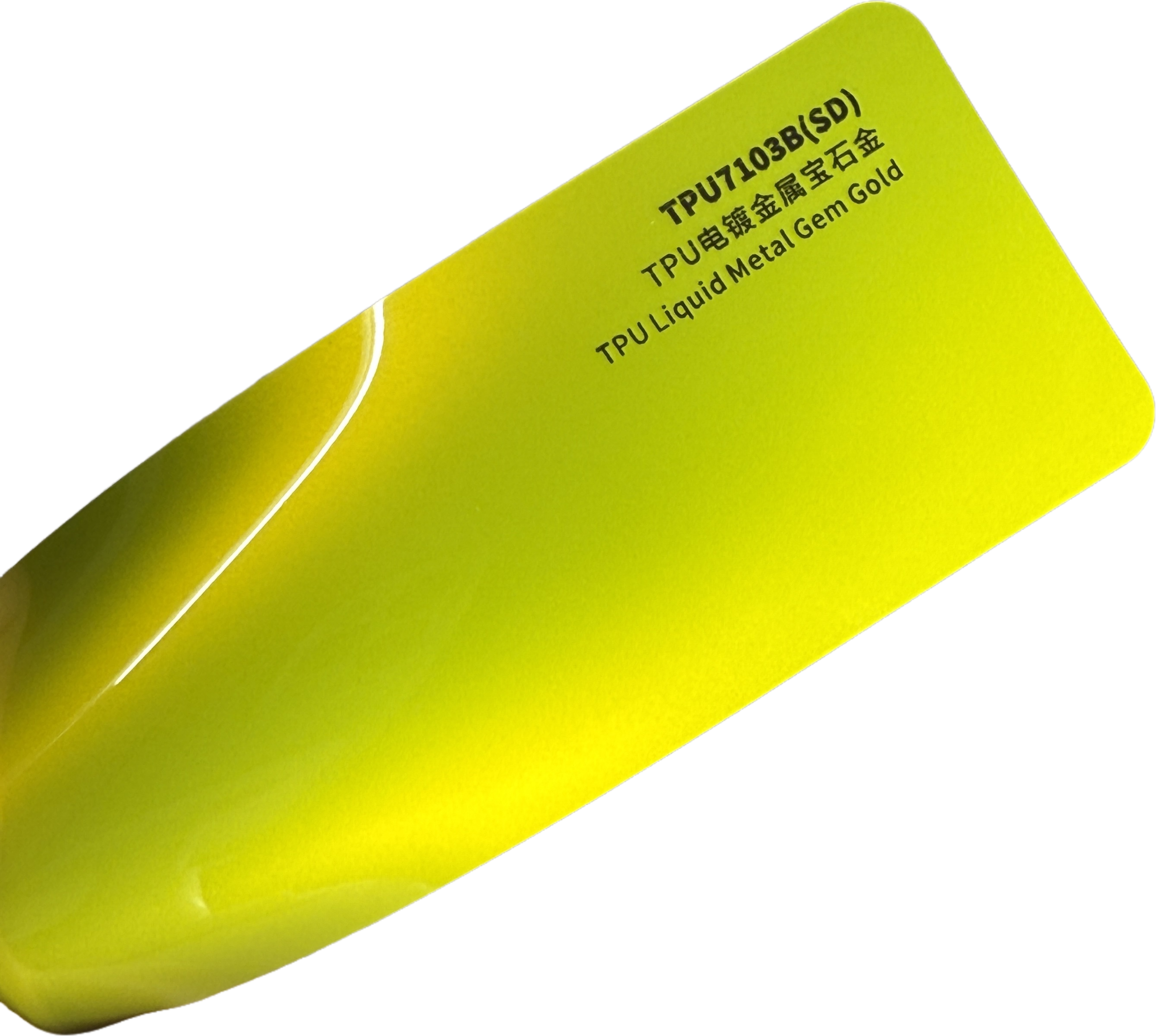 TPU Métal Liquide Or Gemme