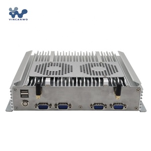 VINCANWO BPC-102 Mini Computer i7 Fanless Industrial Windows 10 J1900 incorporato PC con Linux usato i3 processore