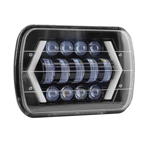 LED Work <strong>Light</strong> <strong>7</strong> Inch Rectangular Off-road Truck Head <strong>Light</strong> - Product Image 2