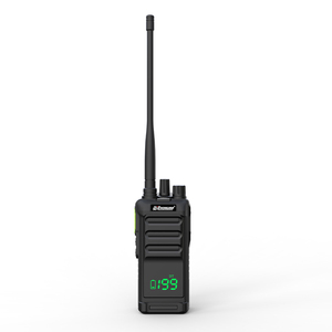 Sistema de intercomunicación inalámbrico IP68, radio bidireccional UHF de mano resistente al agua, rango de 5km, carga USB, Vox