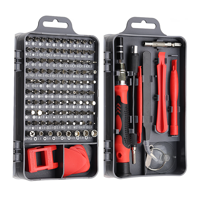 Screwdriver Set 115 In 1 Screw Driver Bit Magnetic Torx Bits Screwdrivers Handle Phone Repair Hand Tools Kit