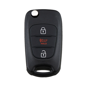 Fester Code Lerncode 370MHz 433,92 MHz Auto-Fernbedienung mit zusammen klappbarem Auto-Flip-Key - Product Image 2
