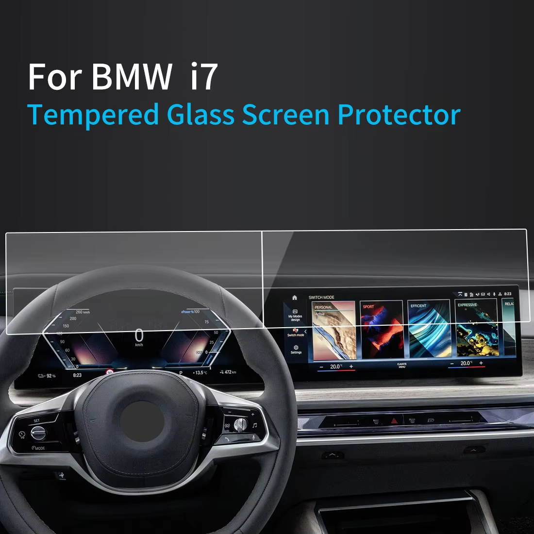 Pour BMW i7 Série Split 2 pcs