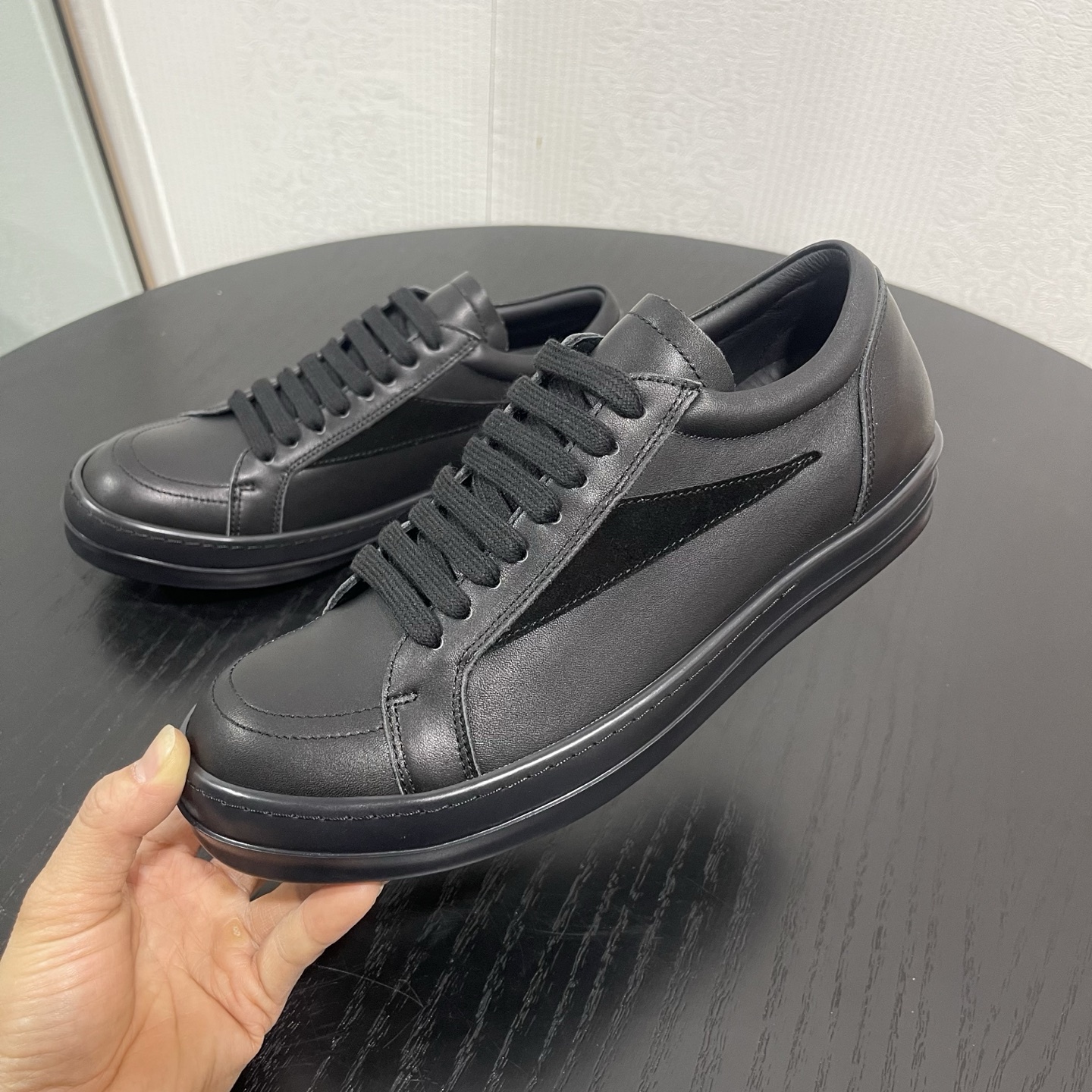all black