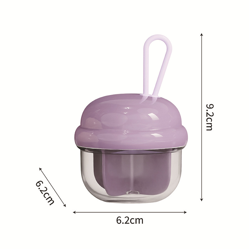 Nuevo Pastillero Giratorio de Dopamina - Morado