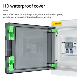 Caja combinadora de CC impermeable para exteriores Tulab con corriente de 30A 1 entrada 1 salida SPD protección contra rayos para sistemas solares domésticos
