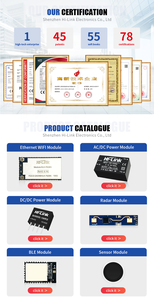 HLK-LD2410C HLK-LD2410B Hi-link HLK-LD2410B-P mmWave presenza umana Radar sensore di movimento modulo di alimentazione modulo B0505S-1WR3 HLK-PM01 - Product Image 3