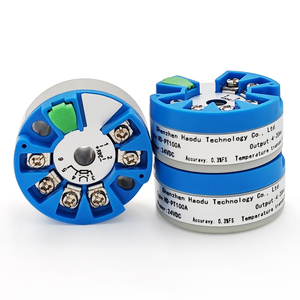 K J PT100 Programmable Thermocouple Converter Head-Mounted Temperature Transmitter USB 4-20mA <strong>Input</strong> <strong>Output</strong> Water Application OEM - Product Image 1