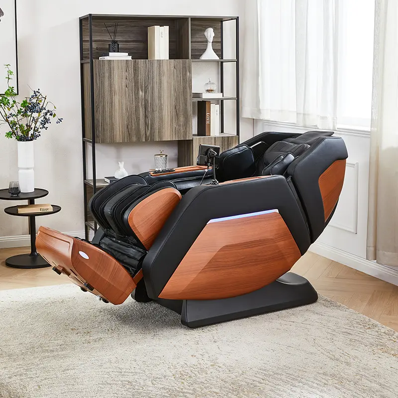 Prezzo all'ingrosso di fabbrica house hold SL Track 4D Full Body reclinabile pieghevole 3d sedia da massaggio a gravità zero