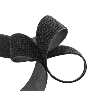 Cinta de gancho y bucle de poliéster Punto redondo Gancho y cierre de bucle Cinta de color Cinta de nailon para correas de reloj Elástico 1 pulg. x 4 pulg. - Product Image 2