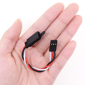 AGFRC Anti-Interference JR Twisted <strong>Type</strong> RC Lockable <strong>Servo</strong> Extension Cable for RC Quadcopter Aircraft - Product Image 3