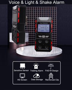 เครื่องวิเคราะห์ก๊าซแบบพกพา H2S เครื่องตรวจจับก๊าซอเนกประสงค์ - Product Image 6