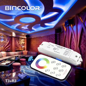 T3+<strong>R3</strong> 433MHZ RF Wireless <strong>Remote</strong> Control 12V 3CH Led RGB <strong>Remote</strong> Control Mini RGB LED Controller - Product Image 4