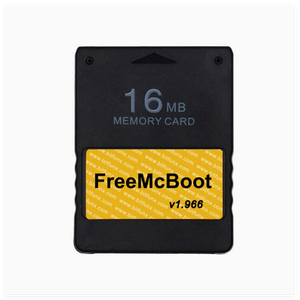 8MB/16MB/32MB/64MBメモリカードデータストレージメモリカード用PS 2 PS2ゲームコンソールFMCB V1.966 (MC-PS2-V1.966)