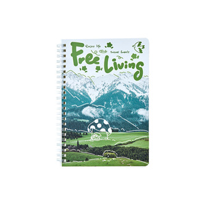 A5 Coil <strong>Book</strong> Enjoy Life Series Ins Landscape Literary Handbook Notebook Spiral Notebook Diary Journal School Exercise <strong>Book</strong> - Product Image 1