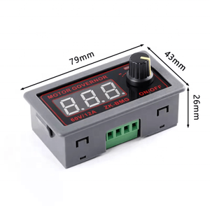 ZK-BMG PWM Gleichstrom-Motorregler-Coder Dimming-Geschwindigkeitsregler 9-60V/12A/500W Motor-Lüfteregler - Product Image 2