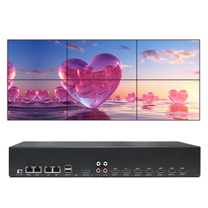 8K Video Wall Processor 1 <strong>Input</strong> to 7 Displays Create 2x3 2x1 1x3 1x5 1x6 CMS Digital Signage Advertising Multiscreen Player - Product Image 1